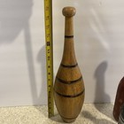 Wooden  Clubs Mismatched Primitive Juggling Pins - Lot Of 5