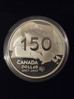2017 Canada Silver Dollar Proof - 150th Anniversary Of Canada 