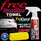 Ceramic Car Coating Spray Tricure Advanced 9h Protection High Gloss -64oz 1893ml