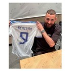 Benzema  9 - 2021 22 Real Madrid Signed Jersey - Ballon D or Winning Season