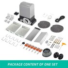 4400lbs Electric Automatic Sliding Gate Opener Motor App keypad 6 Remote Control