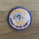 Vintage Walt Disney World Donald Duck Patch 3    Round Excellent Shape  Rare Vtg
