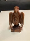 Wood Carved Eagle Figurine