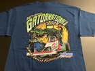 Nhra Drag Racing Offical 2025 Gator Nationals Blue  Event T Shirt  Size Large