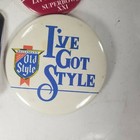 Vtg Beer Pinback Michelob Guinness Miller Lite Old Style Heilemans Button Pin