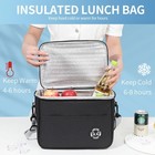 Lunch Bag Adult Lunch Box For Work School Men Women Kids Leakproof Xmas Gift Us