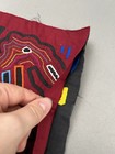 Vtg Kuna Mola Hand Sewn Art Textile Fabric Folk Fabric Horse Quilt Block
