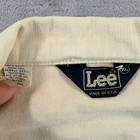 Vintage 70s Lee Leisure Suit Set Men Xl Cream Bell Bottoms Pants 34x32 Usa Made