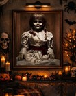 Annabelle Horror Movie Doll Paint By Number Kit 16x20 Canvas Acrylic Painting