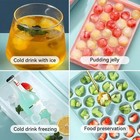 Diy Round Ice Cube Ball Maker Pp Tray Silicone Sphere Mold Bar Whiskey Cocktails