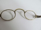Bitterman Antique Brass Eyeglasses Late 1800s Extendable Arms Oval