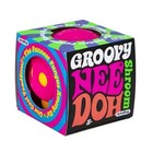 Needoh Groovy Shroom Squishy Fidget Toy Retro Mushroom Soft Stress Ball Non-toxi