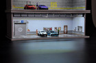 Hot Diecast Wheels Display Case - 1 64 Scale Die-cast Model Car Display Case Wit
