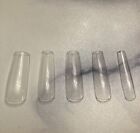 Clear Full Cover Nails - Fake B-clear Square 500pcs