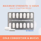 Mucus Relief Max Strength  guaifenesin 1200 Mg   84 Ct