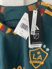  150 Adidas La Galaxy 2023 2024 Mls Authentic Away Green Soccer Jersey Sz Large