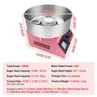 Cotton Candy Machine Commercial 1000w Electric Candy Floss Maker W  Sugar Scoop