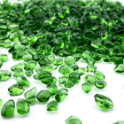 Green Glass Stones 0 85lb 385g Aquarium Gravel Rocks Green Pebbles For Fish Tank