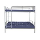 Twin Size Metal Bunk Beds Frame Ladder Bedroom Dorm For Kids Adult Children New