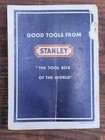 Vintage Original September 1942 Stanley Tools Catalog   Catalogue No  34 232pp 