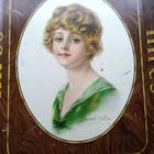Rare Early 1900 Hires Root Beer Advertising Tin Tray Signed Haskell Coffin