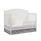 Sf Home White Toddler Bed Rail Solid Wood Guard Rail Kit Crib Safety Rail