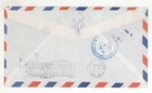 Oct 4 1949 Honduras Air Mail Cover C171 C158 Guatemala Backstamp