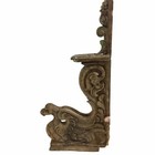 Mid 19th Century French Carved Wooden Architectural Brackets   Corbels - A Pair