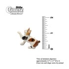 Little Critterz Cat - Japanese Bobtail  neko  - Miniature Porcelain Figurine
