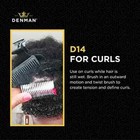 Denman Classic Styling Brush 5 Row D14     Hair Brush For Separating  Shaping  
