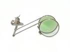 Antique Bausch And Lomb 3x 5x Green Double Loupe Vtg Magnifying Glasses