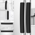 Refrigerator Door Handle Covers  6pcs  Leather Kitchen Appliance Handle Cover   