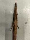Antique Forged Iron Whaling Harpoon Multi Barbed Toggle Head 36   37 Inches