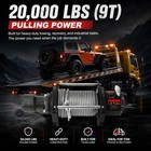20000 Lbs Hydraulic Winch For Tow Truck  20000 Lbs  20000