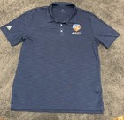Fc Cincinnati Mls Adidas Polo Navy Blue Mens Size Large Embroidered Logos