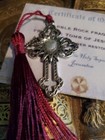 Cross With Relic Stone From Tomb Of Jesus From Holy Sepulchre