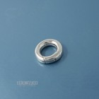 Sterling Silver Round Donut Link Ring Connector Clasp 10mm  9 8mm 0 39    44057