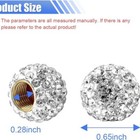 4pcs Bling Diamond Tire Valve Stem Cap  Crystal Rhinestone Wheel Valve Protectiv