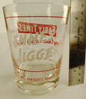 Vintage Early Times Bourbon Whisky Tennessee Jigger Glass  21301