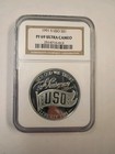 1991-s  1 Silver Dollar Uso Commemorative Ngc Pf69 Ultra Cameo