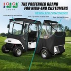 Golf Cart Enclosure 2 Passenger For Ezgo Txt Rxv Waterproof Driving Rain Cover