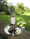 Vtg  Marked Aerolux Neon Double Horses Figural Light Bulb   Metal Finger Lamp  2