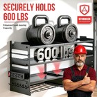 600lb Power Tool Organizer Wall Mounted For Cordless 8 Drill Storage W  4-outlet
