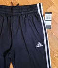 New Adidas Youth Big Boy Cotton Drawstring Joggers Pants  Black  yxl-18 