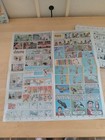 Newspaper Comic Strips Lot Of 20 - Sunday Funnies Cartoon Strips