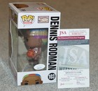 Dennis Rodman Green Auto Chicago Bulls Signed Funko Pop  103   Jsa Wit Coa W6377