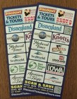 2 Disneyland  Knotts  Seaworld San Diego Zoo Discount Tickets   Tours Flyers