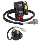 Handlebar Kill Switch   Starter Relay For Honda Foreman Rubicon 500 Trx500 01-06