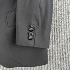 Polo University Club Tuxedo Jacket 42 S Black Wool Luxury Designer Ralph Lauren