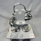 Funkit Dj Animated Speaker Vintage Ipod Docking System White Silver Rare